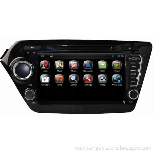 Ouchuangbo Auto DVD Android 4.2 System for Kia K2 /RIO 2011-2012 GPS Navigation Bluetooth TV 3G Wifi